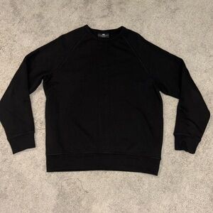 Black men's medium h&m sweatshirt crew neck